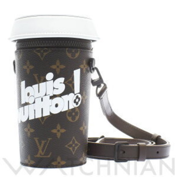 Louis Vuitton LV Coffee Cup Fall Winter Maroon Shoulder Bag - Picture 1 of 9